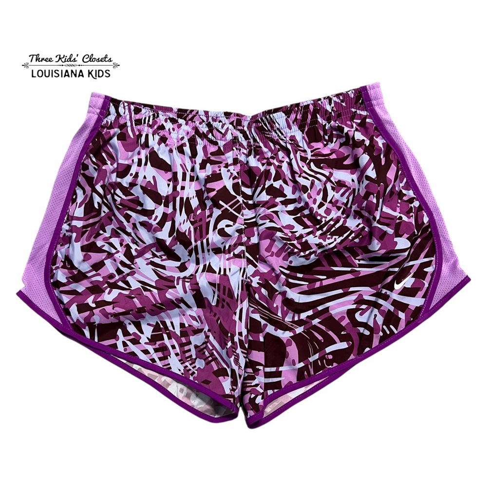 Nike Girls XL Purple Tempo Dri-Fit Shorts